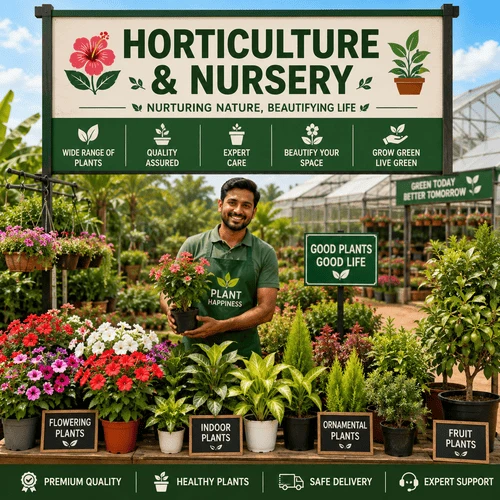 🌺 Horticulture & Nursery